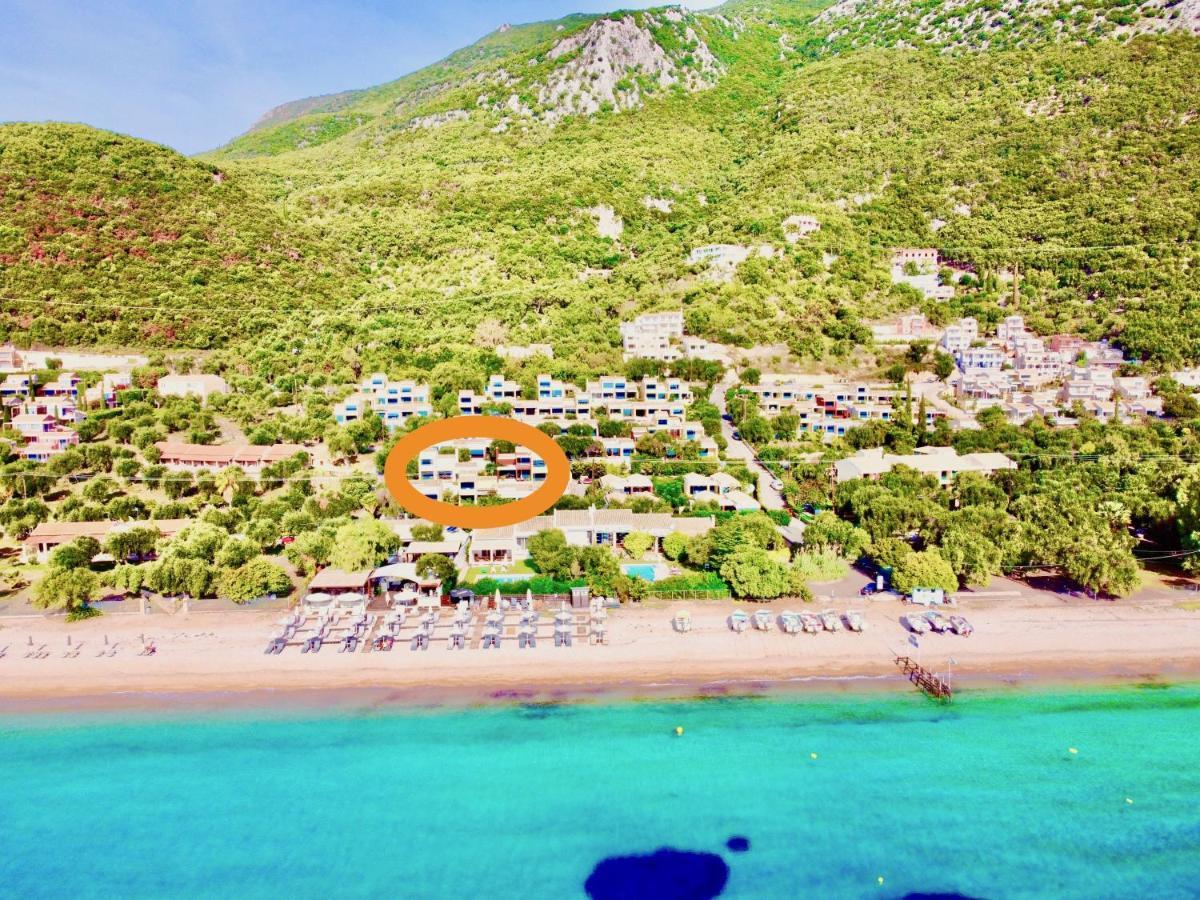 Barbati Beach Minivillas With Pool By Dadovillas エクステリア 写真