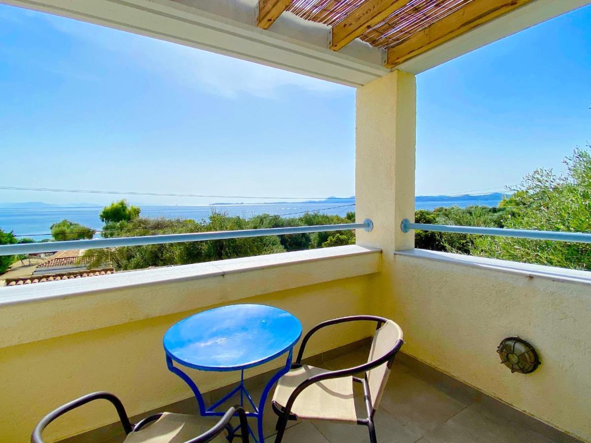 Barbati Beach Minivillas With Pool By Dadovillas エクステリア 写真